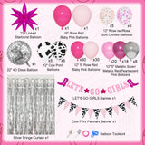 137Pcs Disco Cowgirl Party Decorations, Bachelorette Cowgirl Balloons