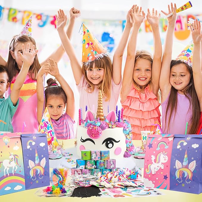 Unicorn Party Favors 12 Pack Unicorns Birthday Party Supplies
