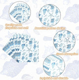 Ocean Seashell Party Plates Supplies Coastal Beach Party Tableware