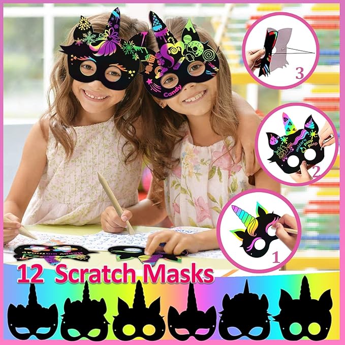 Unicorn Party Favors Kids' Birthday Supplies Goodie Bags Decorations