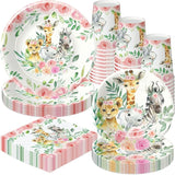 Safari Jungle Theme Party Supplies for Girl Animal Safari Birthday