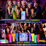 JICUICUI Glow Sticks Bulk Party Pack- Ultra Bright 800pk Glow in the