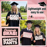 24 Designs Graduation Photo Booth Props Double Sided 11x5.51''