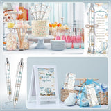 145 Pieces Airplane Baby Shower Favors for Guest Little Explorer