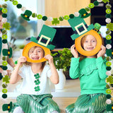 3 Pack Felt St Patrick's Day Decorations Garland 6.6 Feet Pom Pom