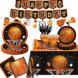 Basketball Party Supplies 142Pcs Basketball Sports Theme Birthday