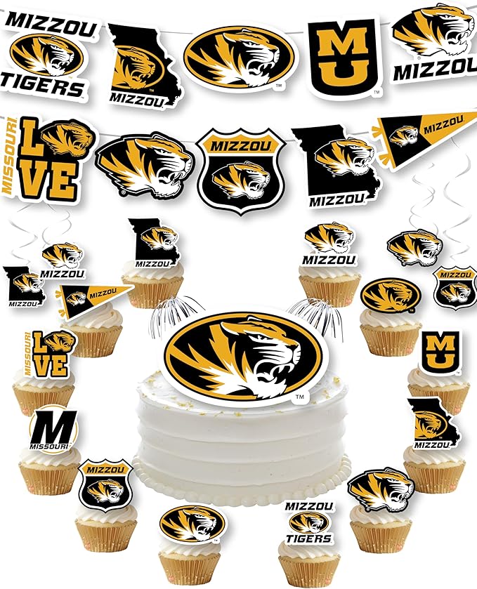Missouri Party Supplies for Football, Birthday Gift, Graduation Party