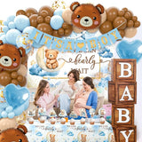We Can Bearly Wait Baby Shower Decorations Teddy Bear Boho Balloons