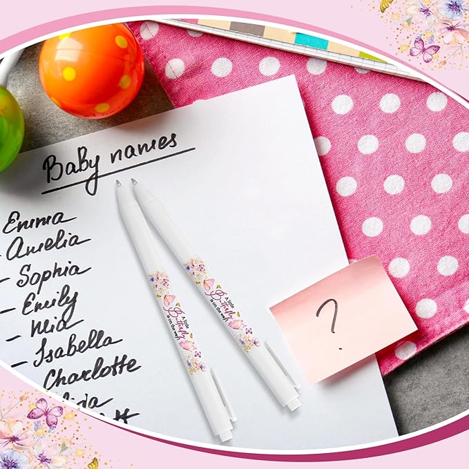 Ireer 36 Pcs Butterfly Baby Shower Pens Gifts Bulk Party Favors for