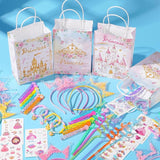 72Pcs Princess Party Favors Crown Birthday Decorations Party