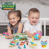 PICK A TOY Stretchy Slingshot Dinosaur Toys 36 Mini Rubber Dinosaurs