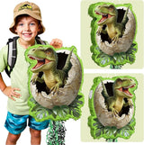 WERNNSAI Dinosaur Egg Piñata - Trex Piñata with Blindfold and Bat for