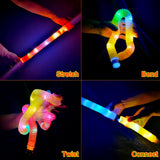 OceanWings 56PC Glow Sticks Party Favors for Kids 4-8-12,Lights up Pop