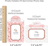 Big Dot of Happiness Pink Rose Gold Birthday Happy