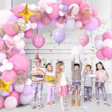 Unicorn Birthday Decorations for Girls,118pcs Unicorn Theme Party