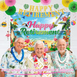 Luau Hawaiian Retirement Party Decorations 23Pcs Beach Retirement