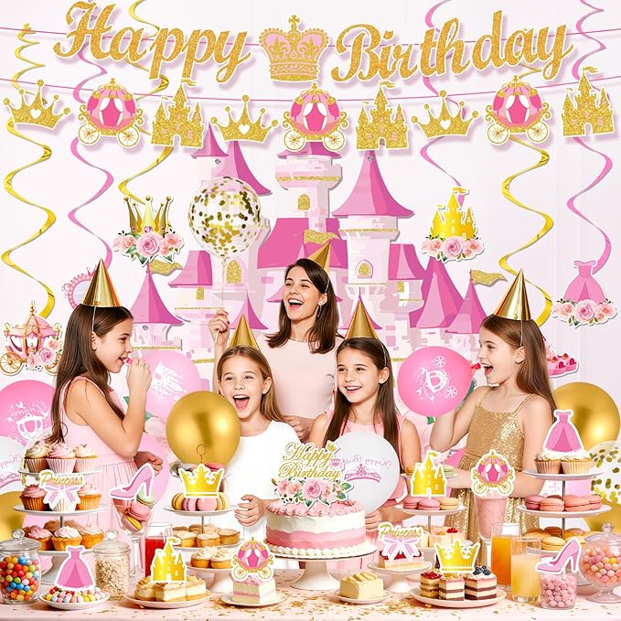 Princess Birthday Party Decorations Princess Castle Party