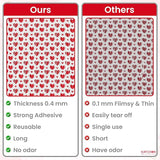 XtraLarge Valentines Day Backdrop 9.75x6.5 Feet Pack of 3 Valentine