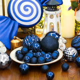 XmasExp 24ct Mini Christmas Ball Ornaments Shatterproof Christmas Orna