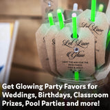 PartySticks Green Glow Sticks - 100pk, 8 Inch Glow in the Dark Light