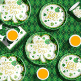 St Patrick's Day Party Supplies Tableware Set Irish Themed Tableware