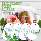 Grencian 96Pcs Golf Gender Reveal Party Supplies He She Theme Plates