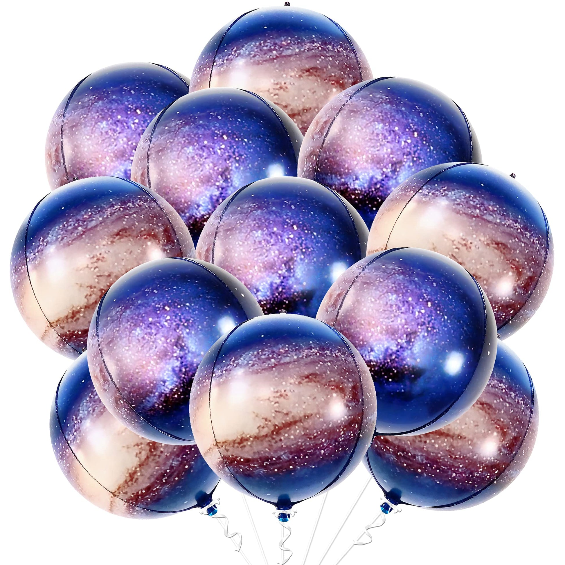KatchOn, Galaxy Balloons for Galaxy Decorations - 22 Inch, Pack of 12