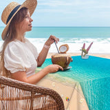 Summer Beach Tablecloth Roll with Cutter Box 100 Ft X 54 Inch Beach