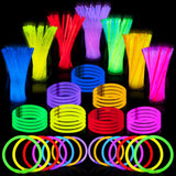 JOYIN 1000 Pcs 8" Glow sticks Bulk Party Favors Pack, Neon Glow in the