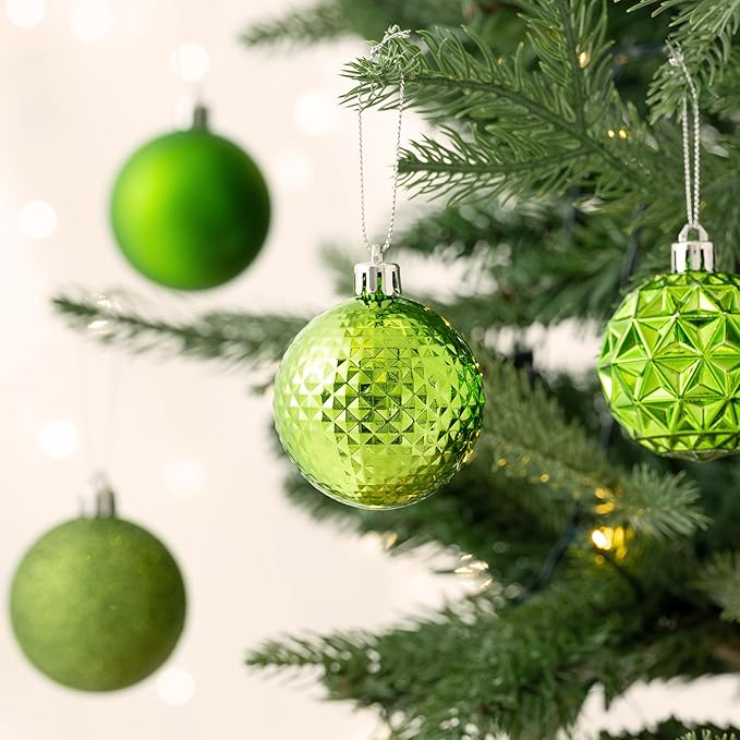 Valery Madelyn Christmas Tree Decorations Ornament Set, 50ct 2 Inches