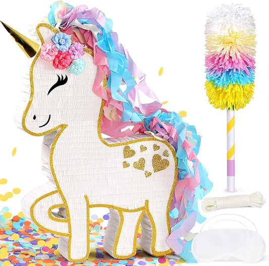 24 Large Rainbow Unicorn Pinata for Birthday Party Large Magical