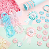92 Pieces Gender Reveal Party Favors 30 Button Pins 30