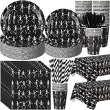 452 Pcs Halloween Skeleton Party Decorations Human Bones Dancing