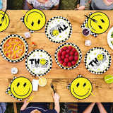 96 Pcs Two Cool Dude Birthday Party Decorations 350 GSM 2nd Birthday