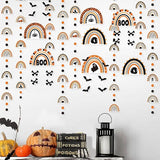 Halloween Party Decoration Black Orange Spooky Rainbow Hanging