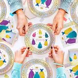 168pcs Princess Birthday Party Decorations Princess Plates Napkins