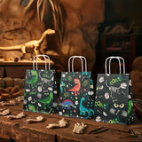 24 Pack Dinosaur Party Favor Bags for Kids T Rex Goodie Bags with