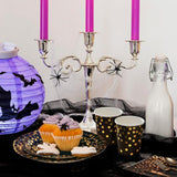 Black and Gold Party Supplies - 350 PCS Disposable Dinnerware Set -