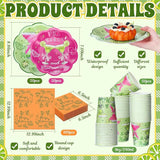 250 Pcs Margs and Matrimony Bachelorette Party Decorations Margarita