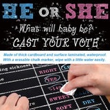 Baby Gender Reveal Party Supplies Kit Photo Props Games Decorations