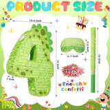 Poen 16 Inch Dinosaur Piñata Number 1 2 3 4 5 6 7 8 9 for Kids