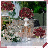 8 Bundles Artificial Peonies Flowers Boho Faux Flowers Arrangements #1