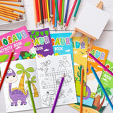 24pcs Dinosaur Activity Coloring Books for Kids Party Favors Mini