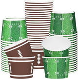 Football Party Supplies Kit for 50 Guests Snack Cups for Football