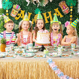Aloha Luau Plates and Napkins Serves 50 Gusets 100PCS Hawaiian