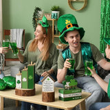 8 Pcs St Patricks Day Decoration St Patrick's Day Table Wood