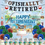 Retirement Party Decorations Men Women Ofishally Retired Banner