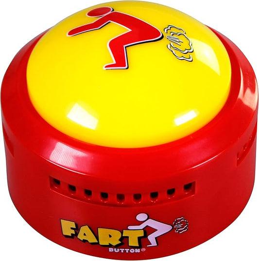 Talkie Toys Products Fart Button - Lights Up and Plays 20 Funny Fart