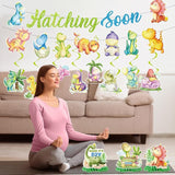 Dinosaur Baby Shower Decorations No DIY Hatching Soon Banners Baby