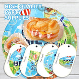 96Pcs Travel Theme 1st Birthday Party Supplies Adventure Awaits